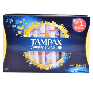 Tampax Pearl Compak Tampón Regular Tampax Soin intime 
