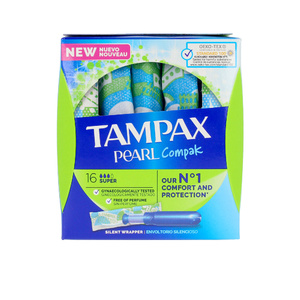 Tampax Pearl Compak Tampón Sper 16  Tampax Soin intime