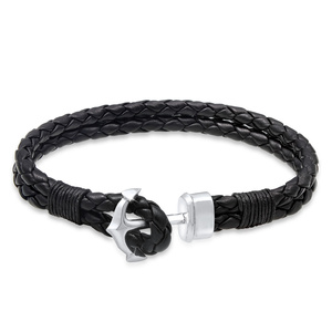 KUZZOI Bracelet Bracelet Hommes - (925/1000) Argent Bracelet