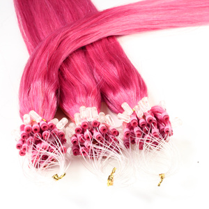 Extensions à froid cheveux naturels #rose 0.5g extensions