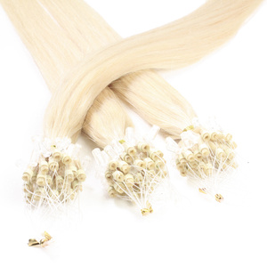 Extensions à froid cheveux naturels #60 Blond clair 1g extensions