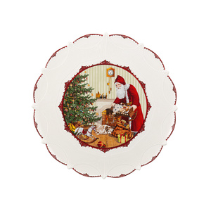 Ass. à pât. grd, Père Noël app. cadeaux Toy's Fantasy Plat à  tarte