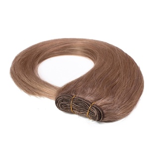 Extensions Tissage cheveux naturels #10 blond balayage 100g extensions