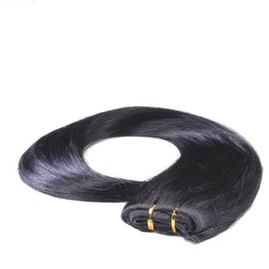 Extensions Tissage cheveux naturels #1 Noir 100g extensions