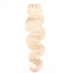 Extensions Tissage cheveux naturels #60 Blond clair 100g extensions