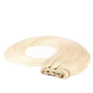 Extensions Tissage cheveux naturels #60 Blond clair 100g extensions