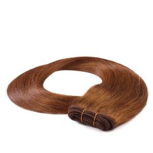 Extensions Tissage cheveux naturels #8 Marron clair 100g extensions