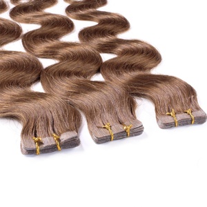 Extensions adhésives cheveux naturels #10 blond balayage extensions