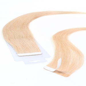 Extensions adhésives cheveux naturels #20 Blond cendré extensions