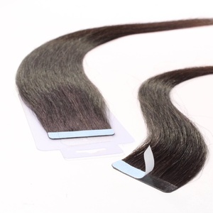 Extensions adhésives cheveux naturels #1b Noir naturel extensions