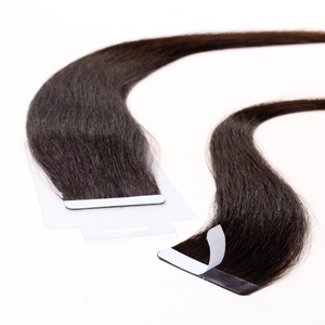 Extensions adhésives cheveux naturels #2 Marron foncé extensions