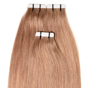 Extensions adhésives Premium cheveux naturels #12 Blond miel extensions