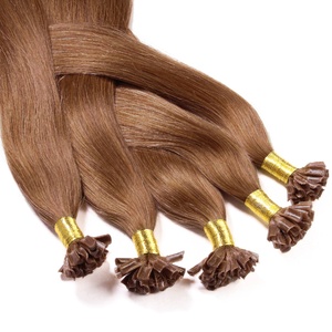 Extensions à chaud bonding cheveux naturels #8 Marron clair 0.5g extensions