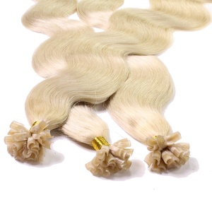 Extensions à chaud bonding cheveux naturels #60 Blond clair 1g extensions