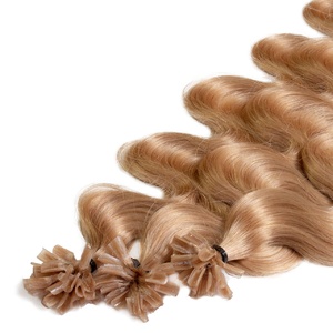 Extensions à chaud Bonding Premium cheveux naturels #27 Blond doré foncé 0.5g extensions