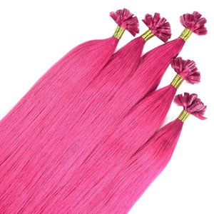 Extensions à chaud Bonding Premium cheveux naturels #rose 0.5g extensions