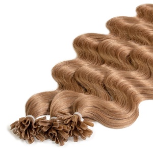 Extensions à chaud Bonding Premium cheveux naturels #14 blond foncé 1g extensions