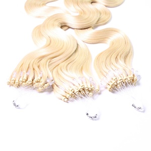 Extensions à froid cheveux naturels #60 Blond clair 1g extensions