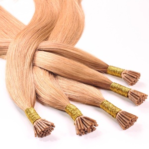 Extensions à froid cheveux naturels #27 Blond doré foncé 1g extensions