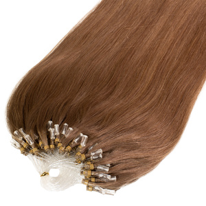 Extensions à froid Microring Premium cheveux naturels #14 blond foncé 0.5g extensions
