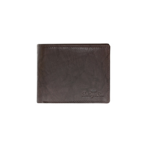 Porte-monnaie fait main en cuir avec protection de cartes RFID et NFC porte-monnaie