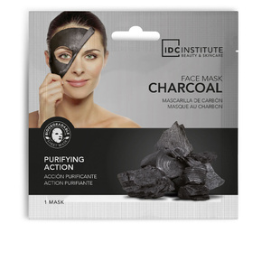 Charcoal Black Head Tissue Mask Idc Institute Soin visage