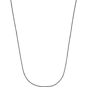 Chaînette Perlon/nylon, 925 Argent rhodié collier