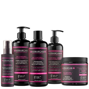 Kerargan - Ensemble Ultra Réparateur Shampoing, Après-shampoing, Masque, Sérum &  Soin des cheveux