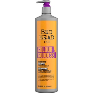 Bed Head Colour Goddess Oil Infused Shampoo Tigi Tonique pour les cheveux 