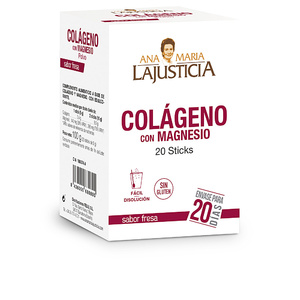Colágeno Con Magnesio Sabor Fresa Ana María Lajusticia complément alimentaire 