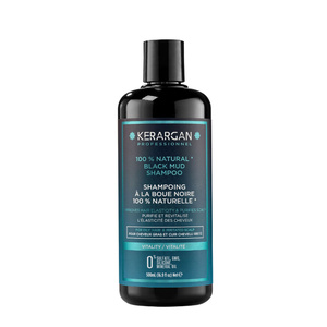Kerargan - Shampoing Revitalisant à la Boue Noire de la Mer Morte pour Cheveux Gr Shampooing