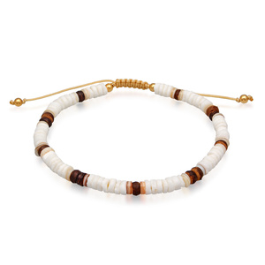 Elli Bracelet de Cheville Femmes bracelet de cheville coquillage noix de coco per Bijoux