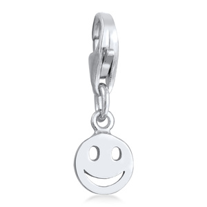 Nenalina Amulette Charm femme pendentif avec Smiling face de base en argent 925 s Pendentif
