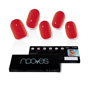 Gel Nail Film Rouge Cramoisi Premium Luxe Solide #rouge Nooves Crayon blanc pour ongles 