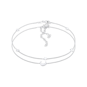 Elli Bracelet de Cheville Femmes bracelet de cheville étoile demi-lune astro set  Bijoux