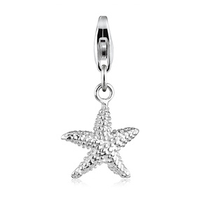 Elli Amulette Femmes pendentif étoile de mer océan en argent sterling 925 Pendentif