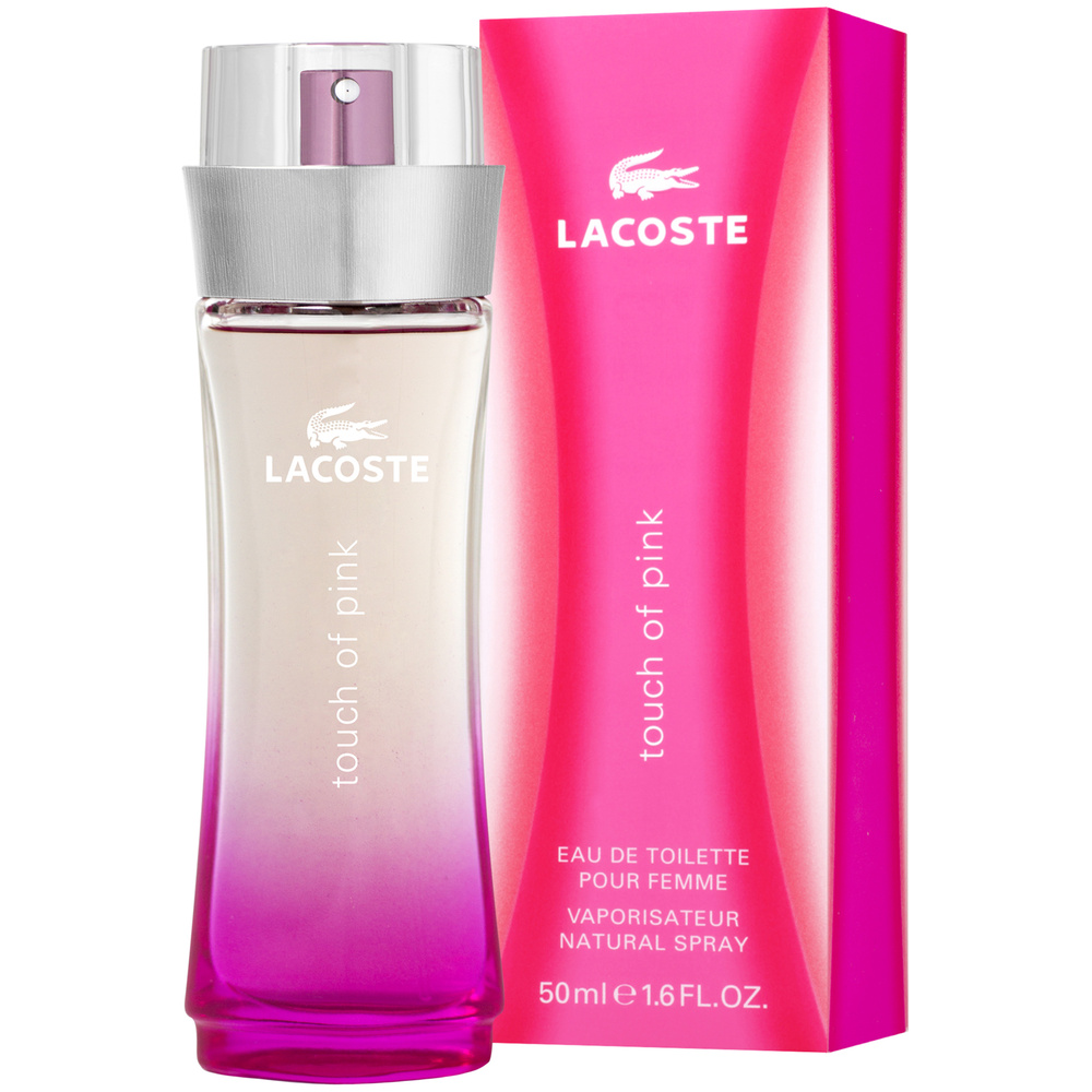 lacoste women's perfume touch of pink