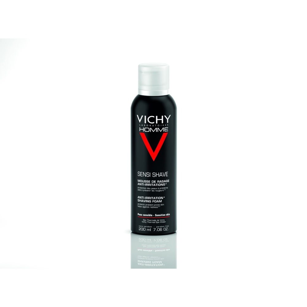 Vichy Homme Mousse de rasage anti-irritations 200 ml
