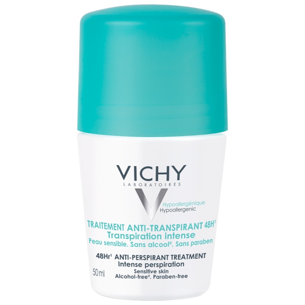 Vichy Déodorants Déodorant anti-transpirant 48h + anti-traces - Bille 50ml