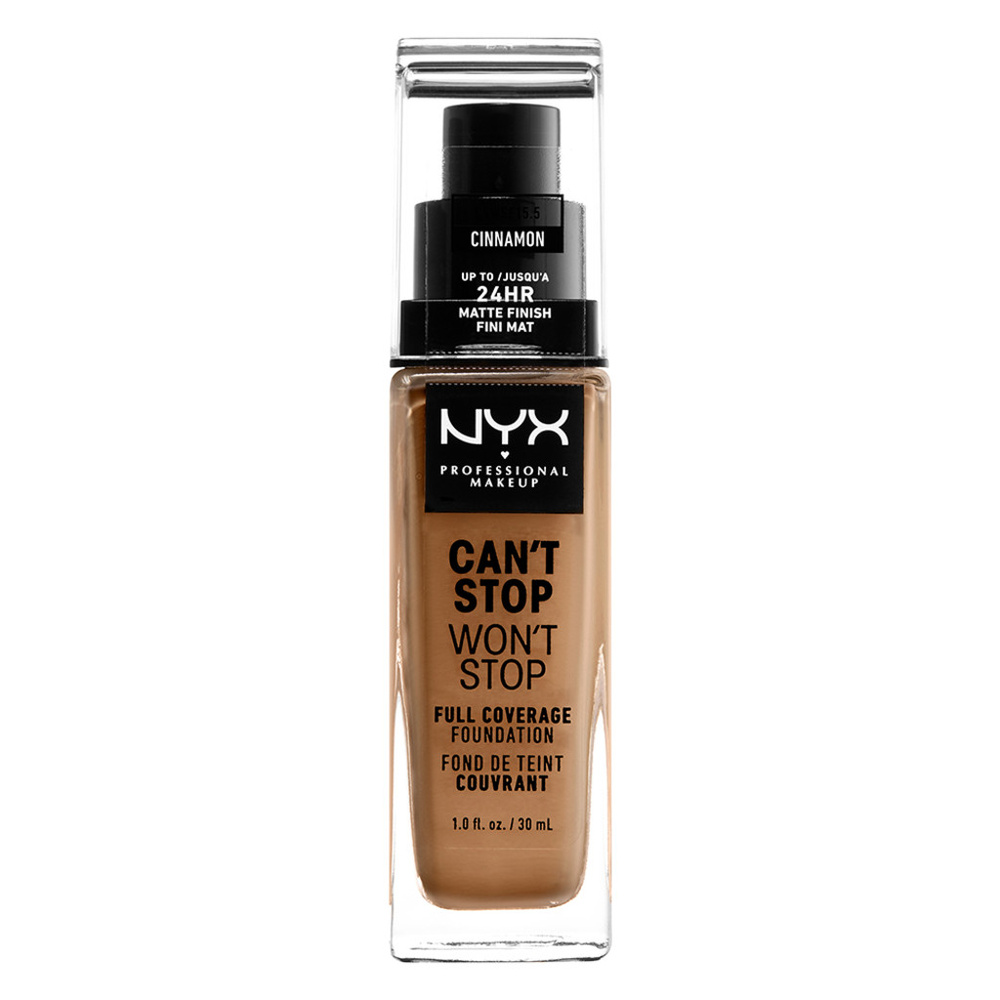 NYX Professional Makeup Can't Stop Won't Stop Fond de Teint Liquide Fond de teint liquide longue ten