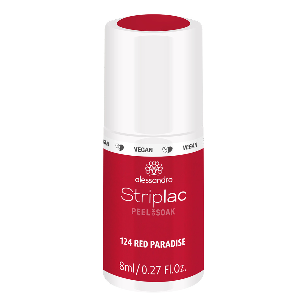 Alessandro Striplac Striplac Peel or Soak Red Paradise 8 ml