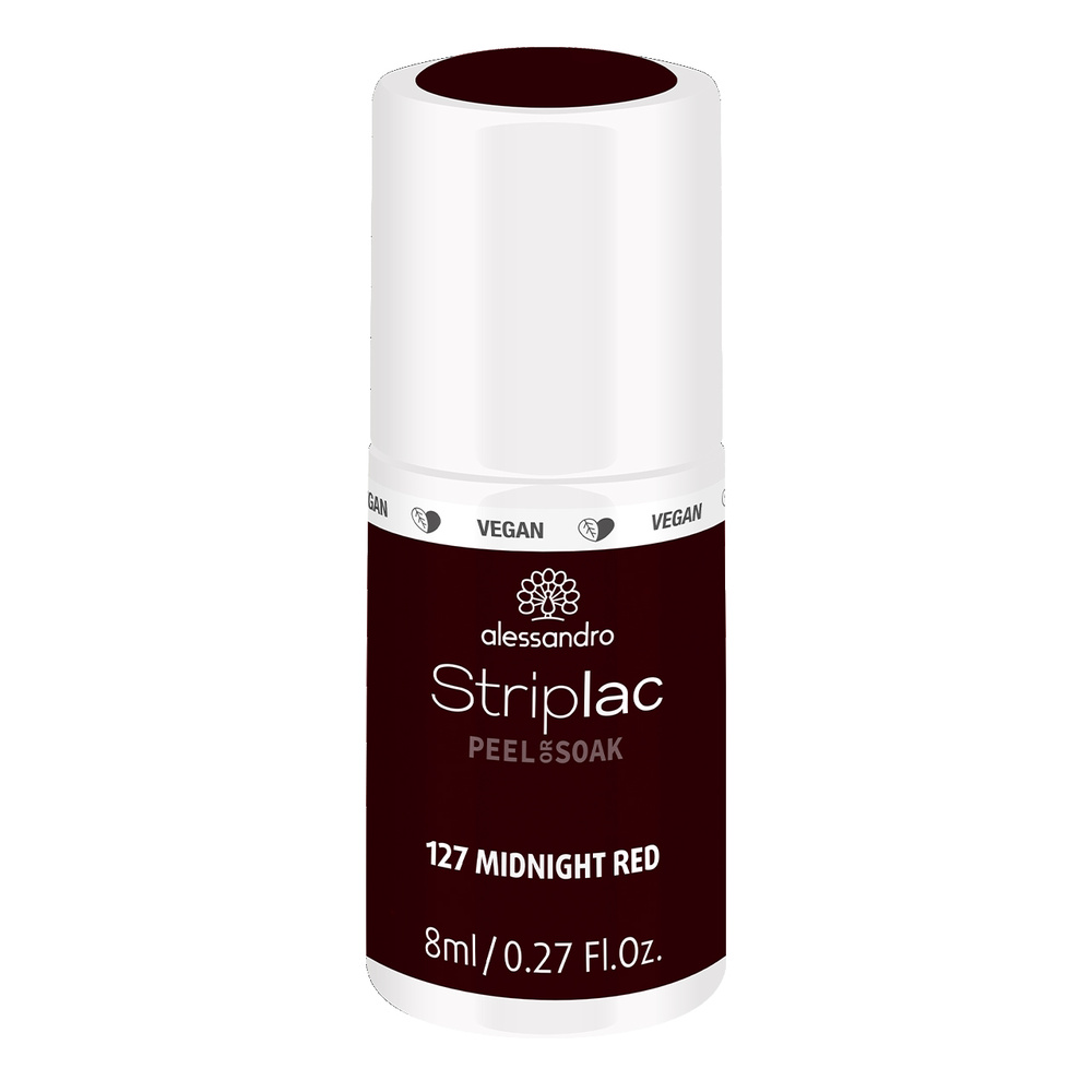 Alessandro Striplac Striplac Peel or Soak Midnight Red 8ml