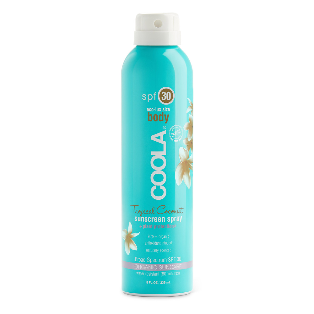 Coola Soin Classic Corps Spray Solaire Corps SPF 30 Tropical Coconut 236 ml
