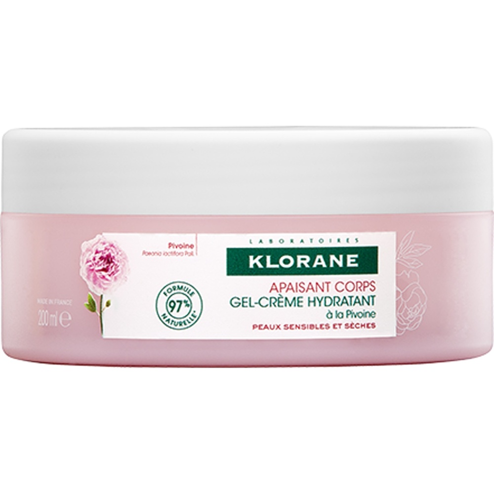 Klorane - Gel crème hydratant a la PIVOINE 200ml