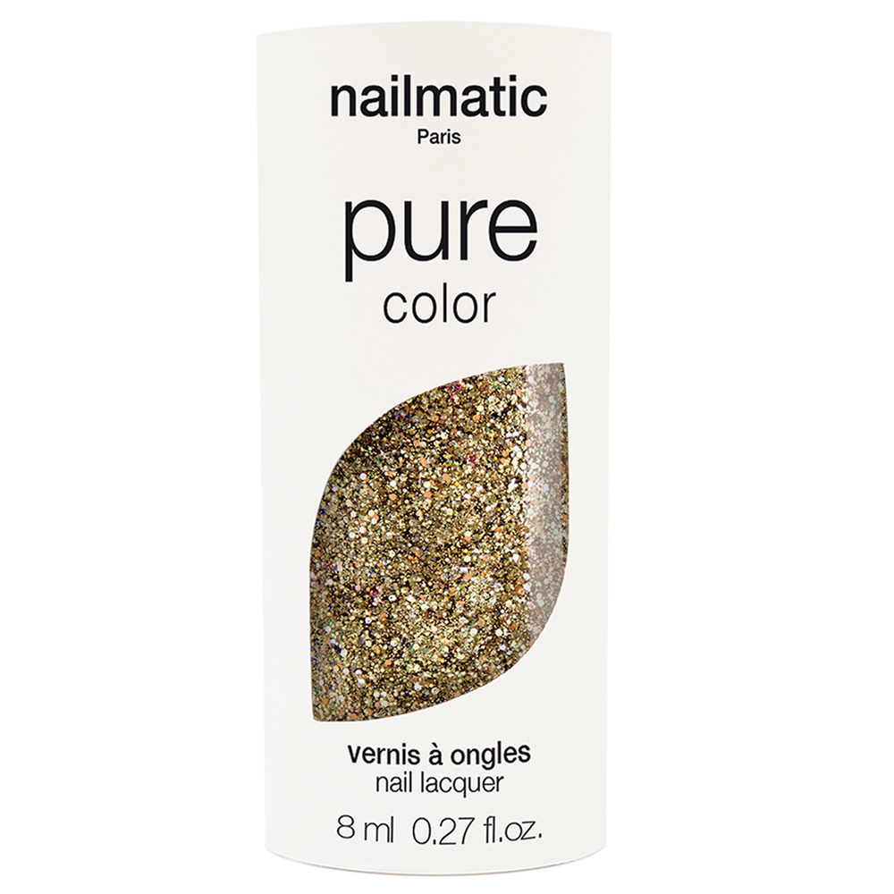 nailmatic Pure Color Paillette Or Rose