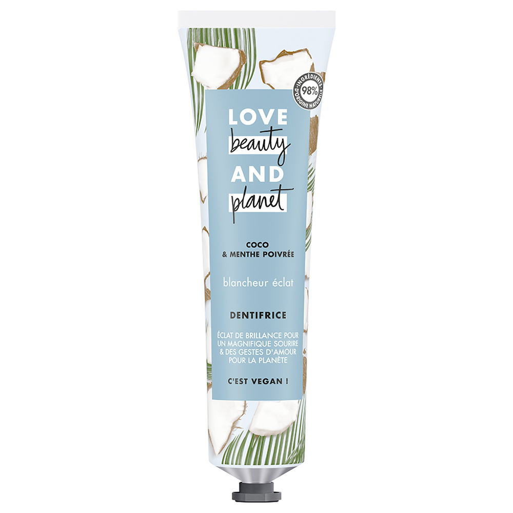 Love Beauty and Planet Dentifrice Blancheur Éclat