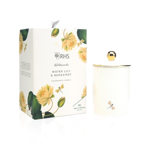 W/F Ceramic Water Lily & Bergamot Bougie Parfumée Céramique 