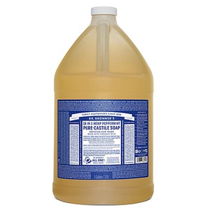 Dr Bronner's - Savon liquide Menthe - 3.78L Savon liquide
