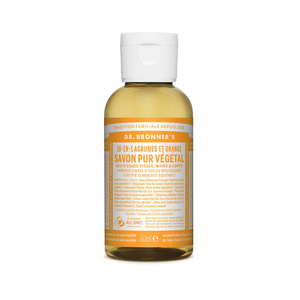 Dr Bronner's - Savon liquide Agrumes Orange - 60ml Savon liquide