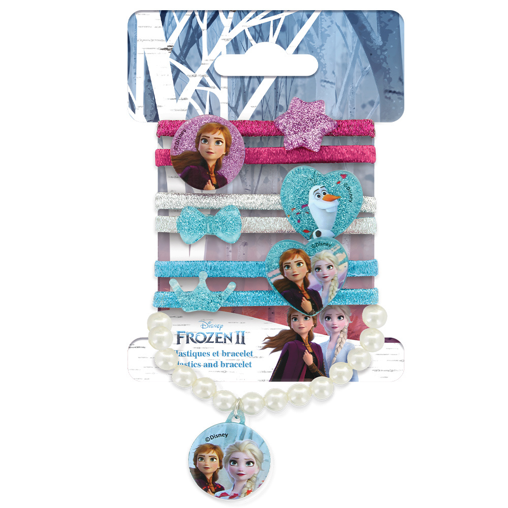 Disney brosses Frozen 2 Elastiques avec bracelet La Reine des Neiges 2
